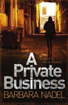A Private Business - book cover